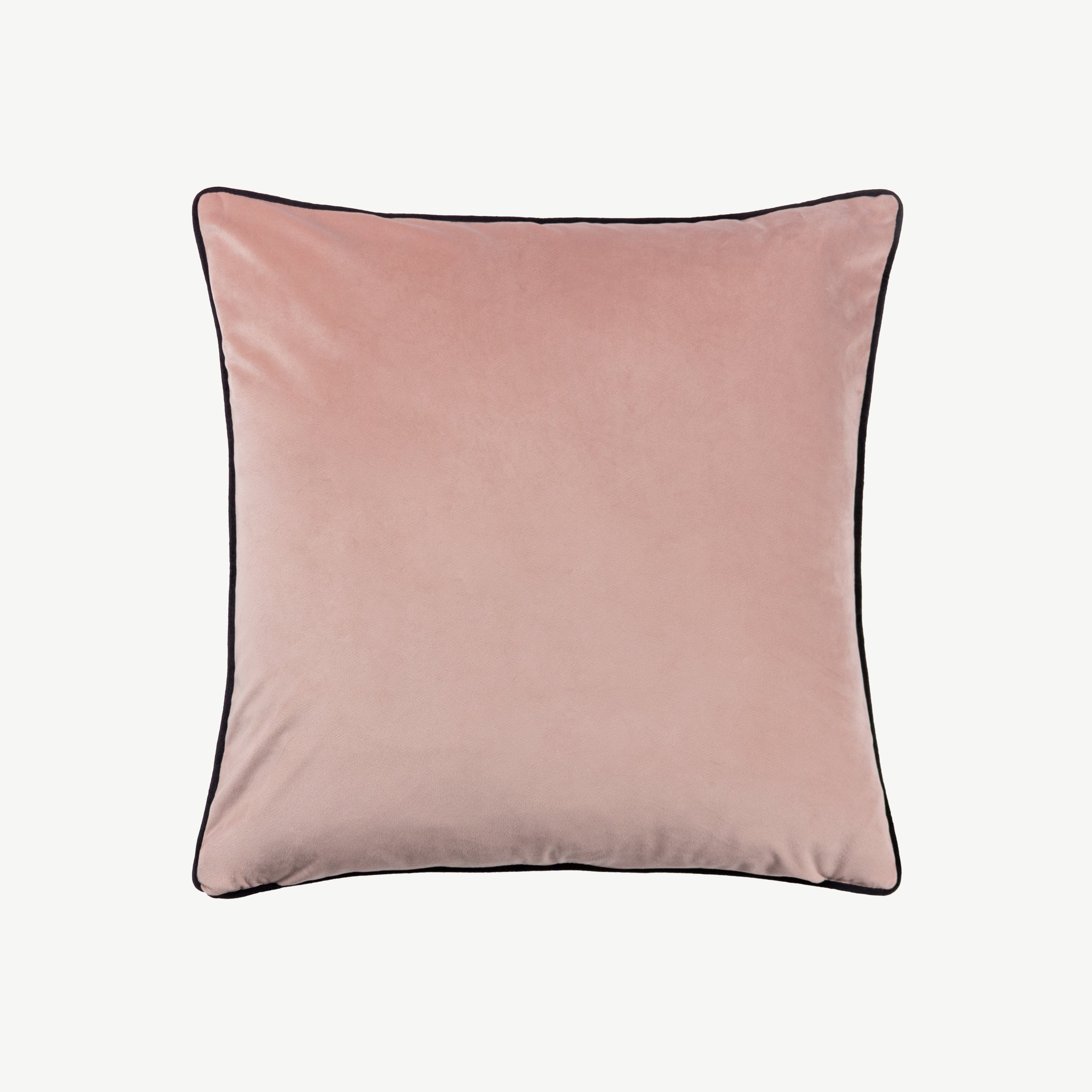 Pink and emerald scatter cushion with picturesque bird design