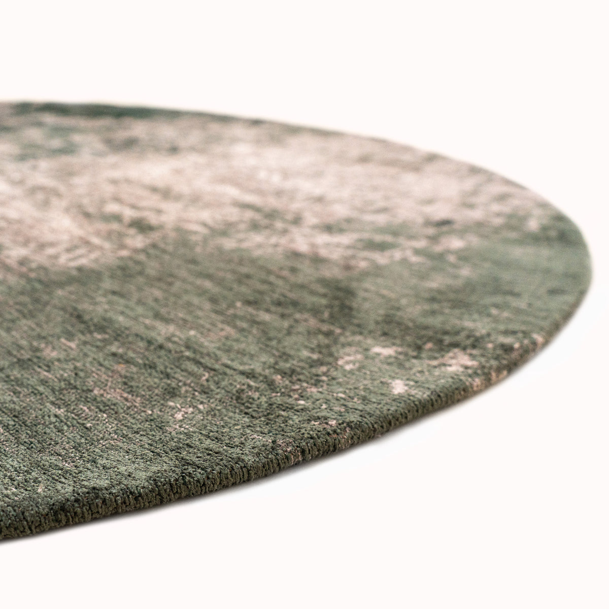 Mad Men Cracks Circle Rug