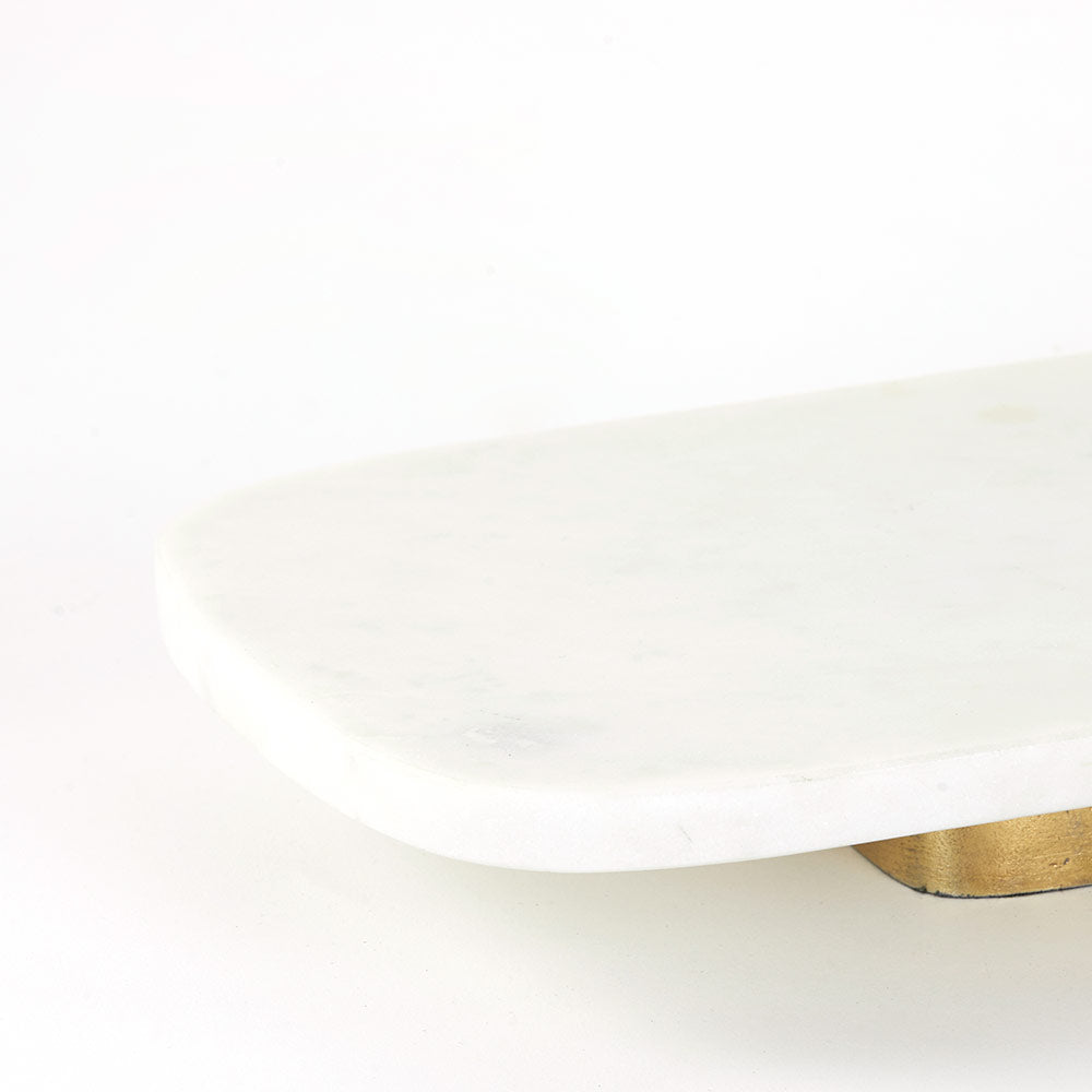 Marble & Gold Platter