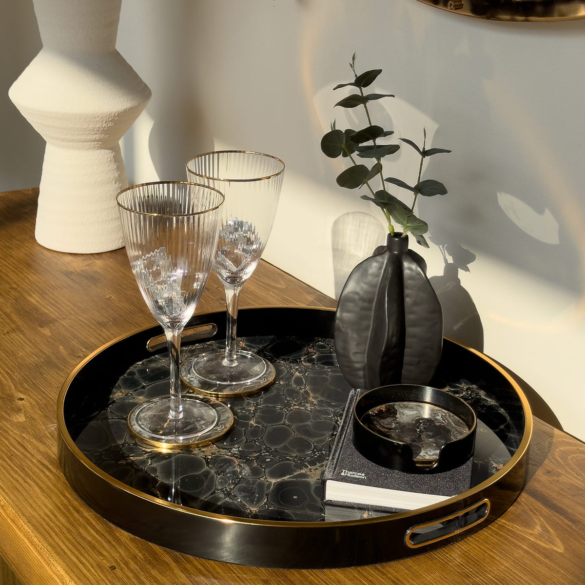 Marbled Gold Tray