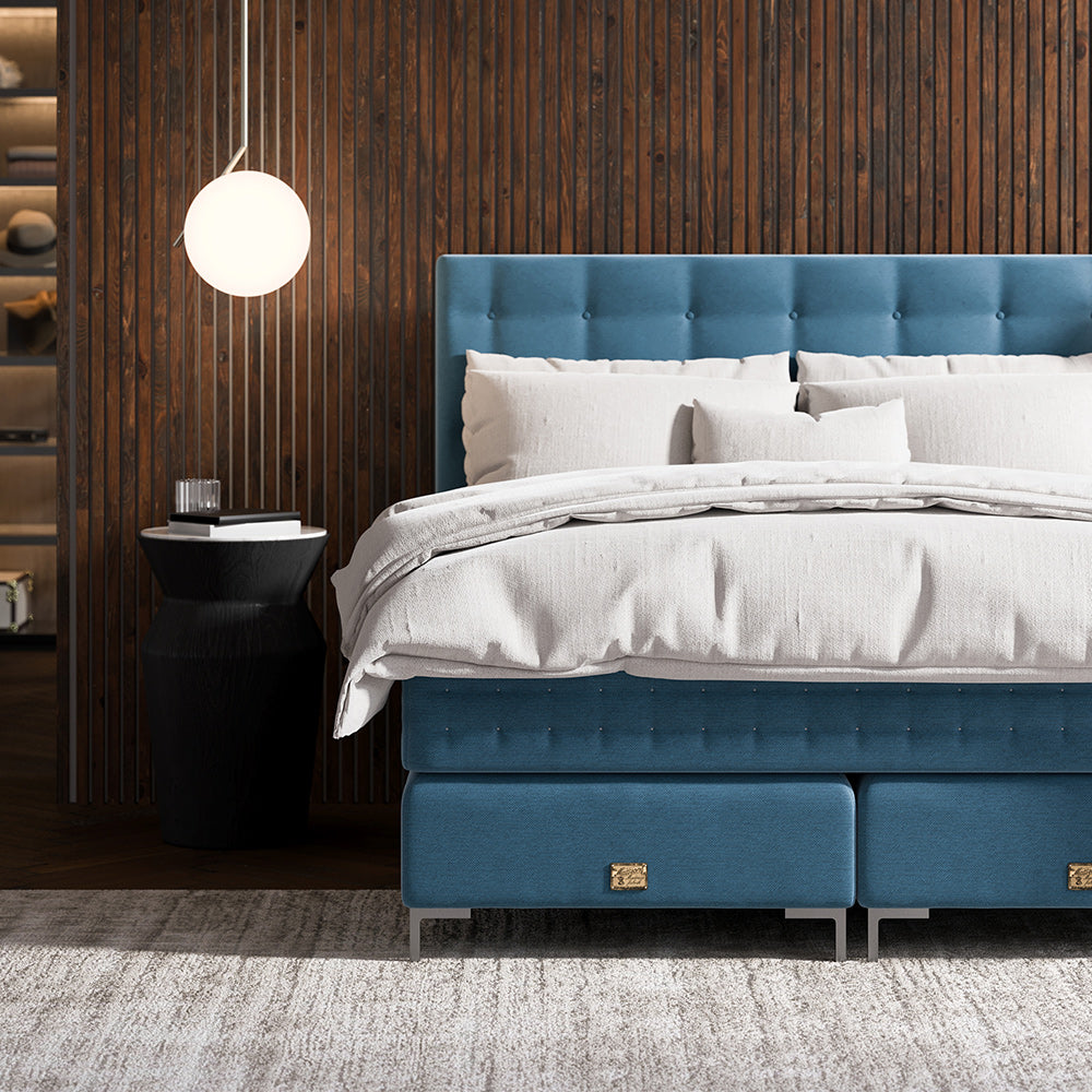 Mattson's Rise Bed & Mattress Set in Caleido-Mid-Grey-2994