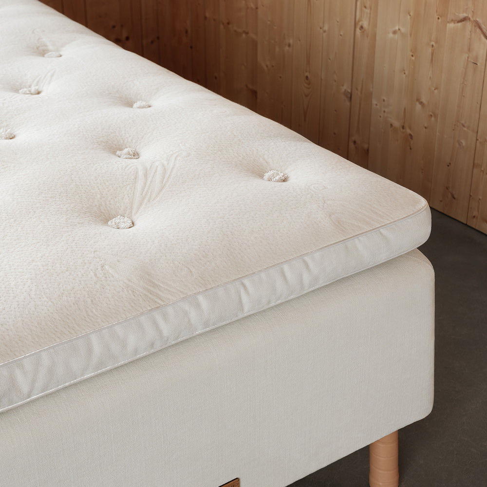 Mattson's Light Bedframe in Caleido-3790-Linen