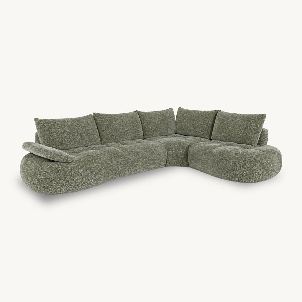 Mitzi Fabric Corner Sofa
