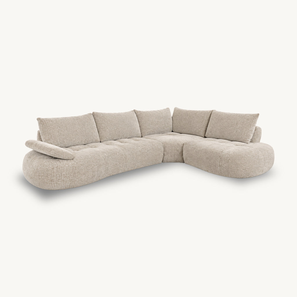 Mitzi Fabric Corner Sofa