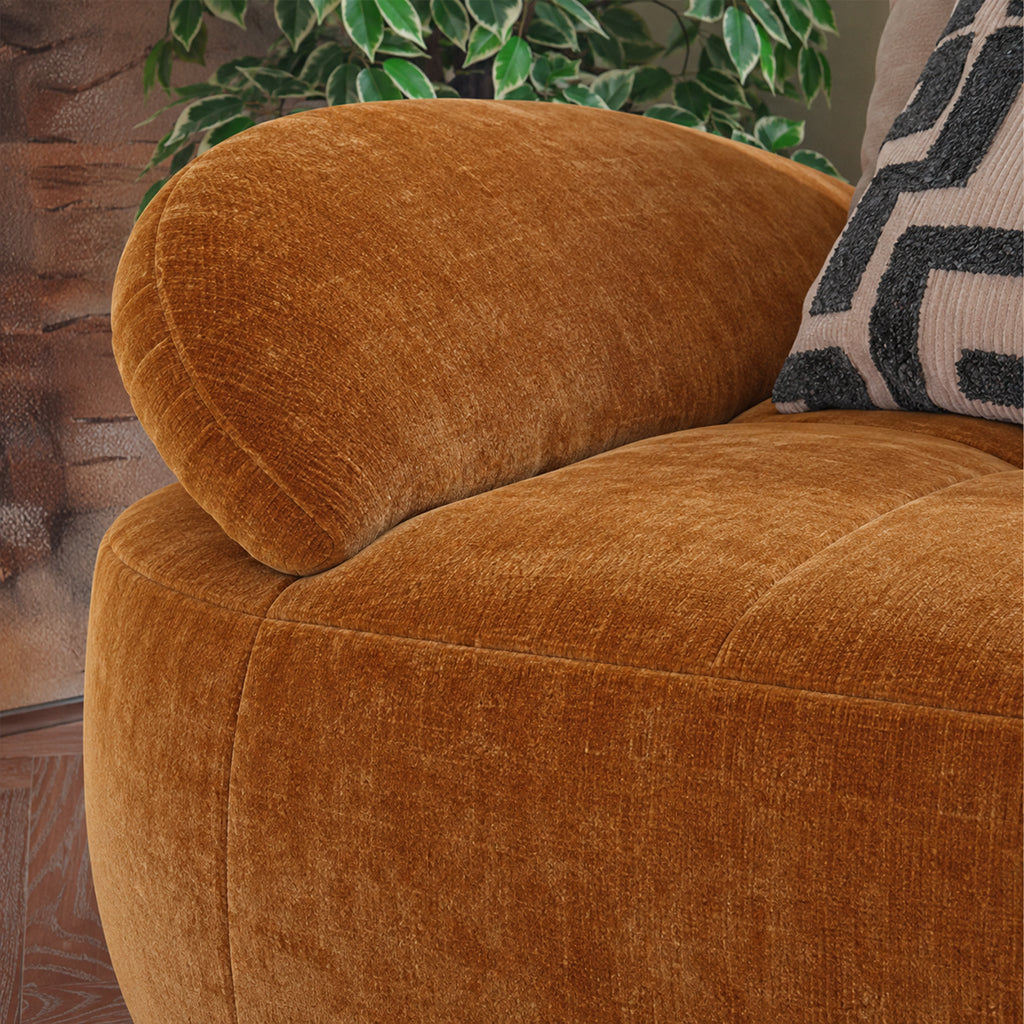 Mitzi Fabric Corner Sofa