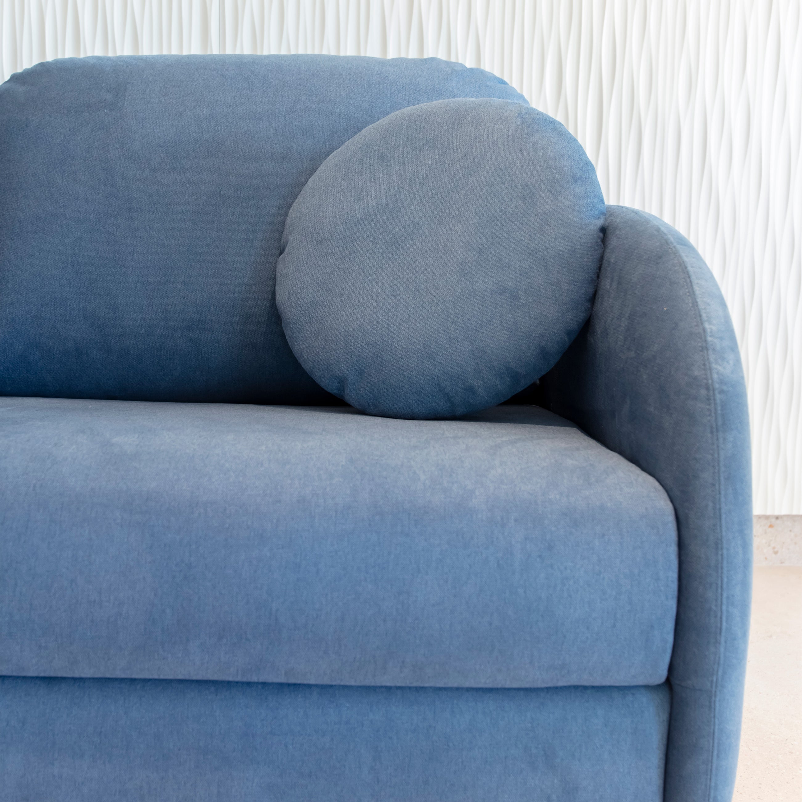 Bopy 3 Seater Sofa Bed in Dusty Blue