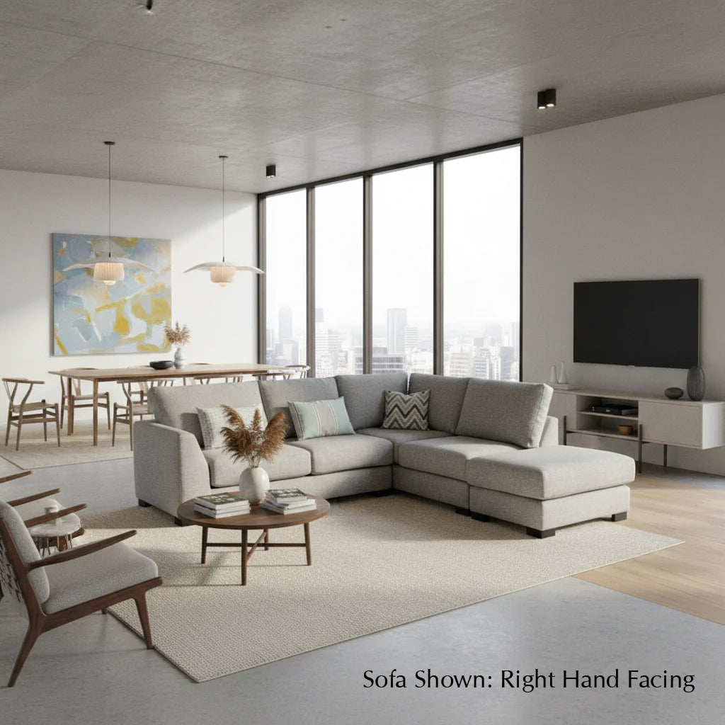 Munro Corner Group & Footstool Sofa