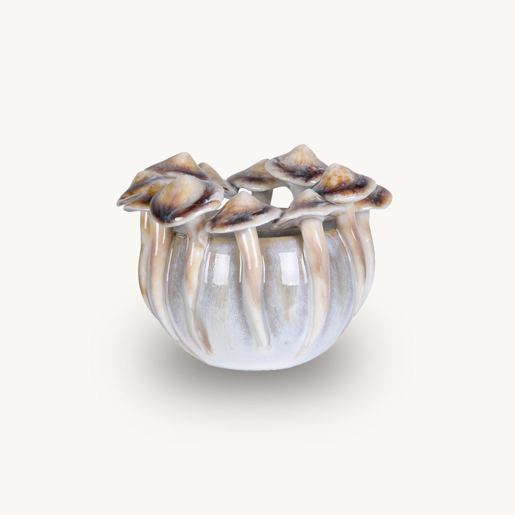 Mushroom Candle Holder