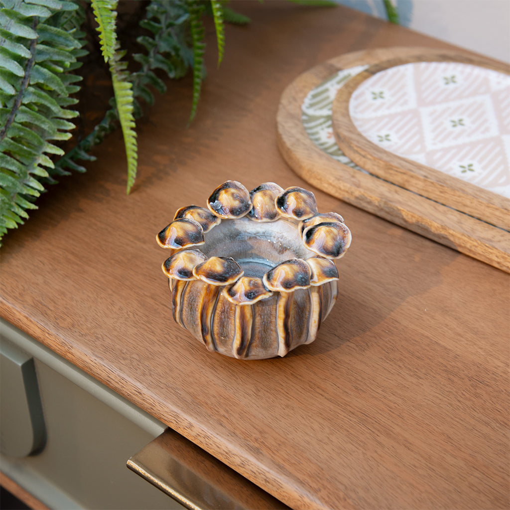 Mushroom Candle Holder