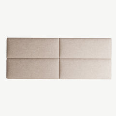 EasyMount Upholstered Wall Panels Pack of 2 in Natural-2