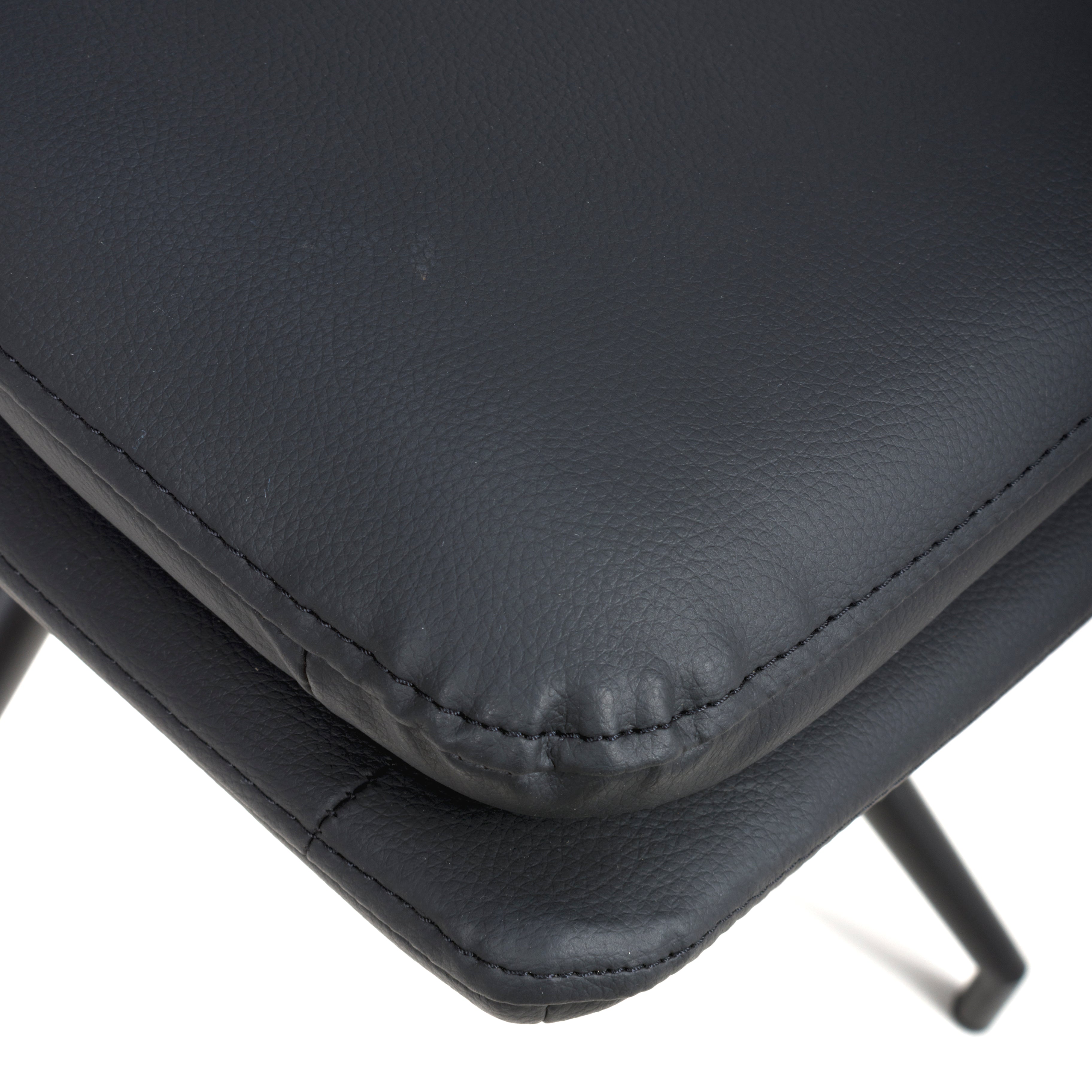 Bay Ridge Swivel Chair in Black