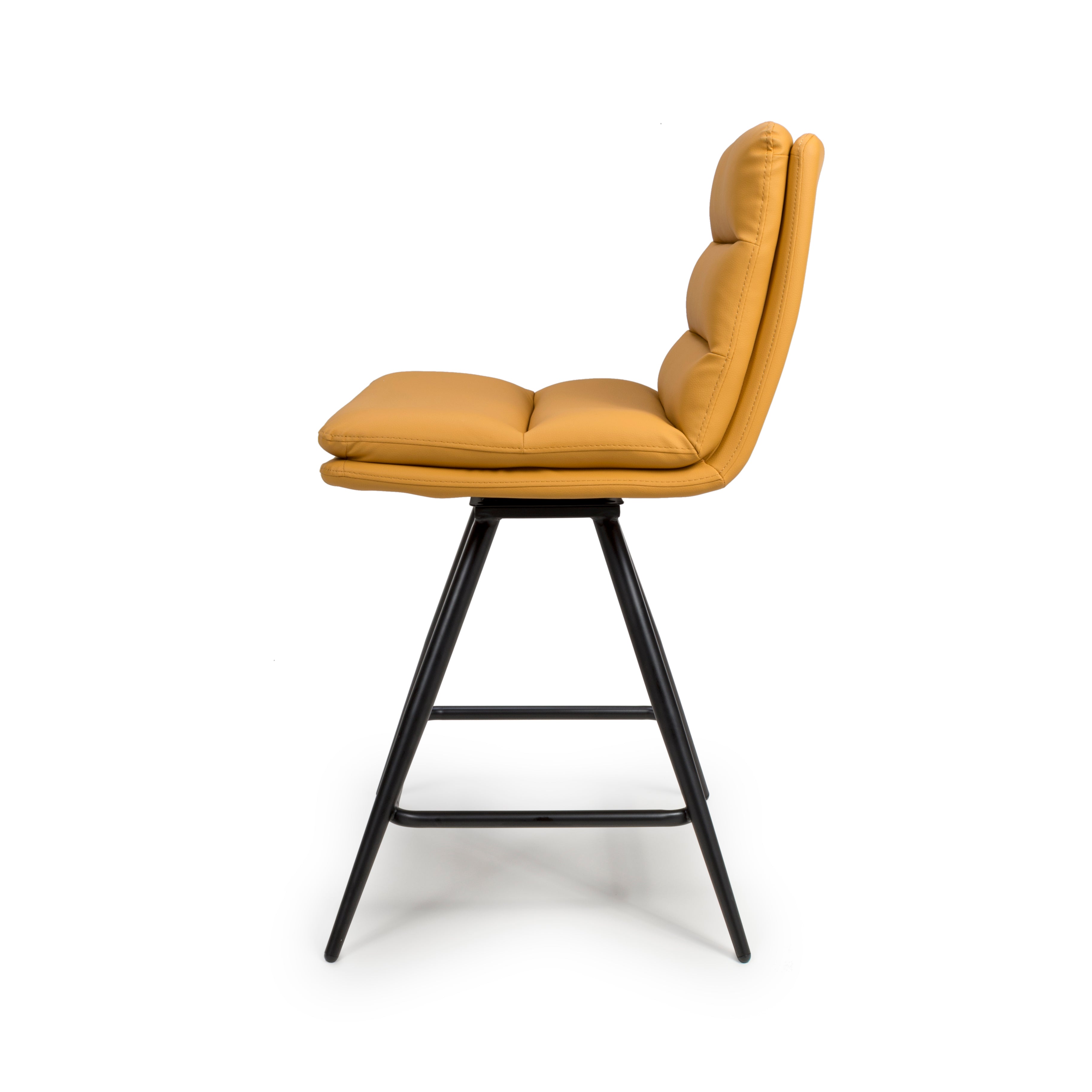 Bay Ridge Swivel Counter Stool in Ochre
