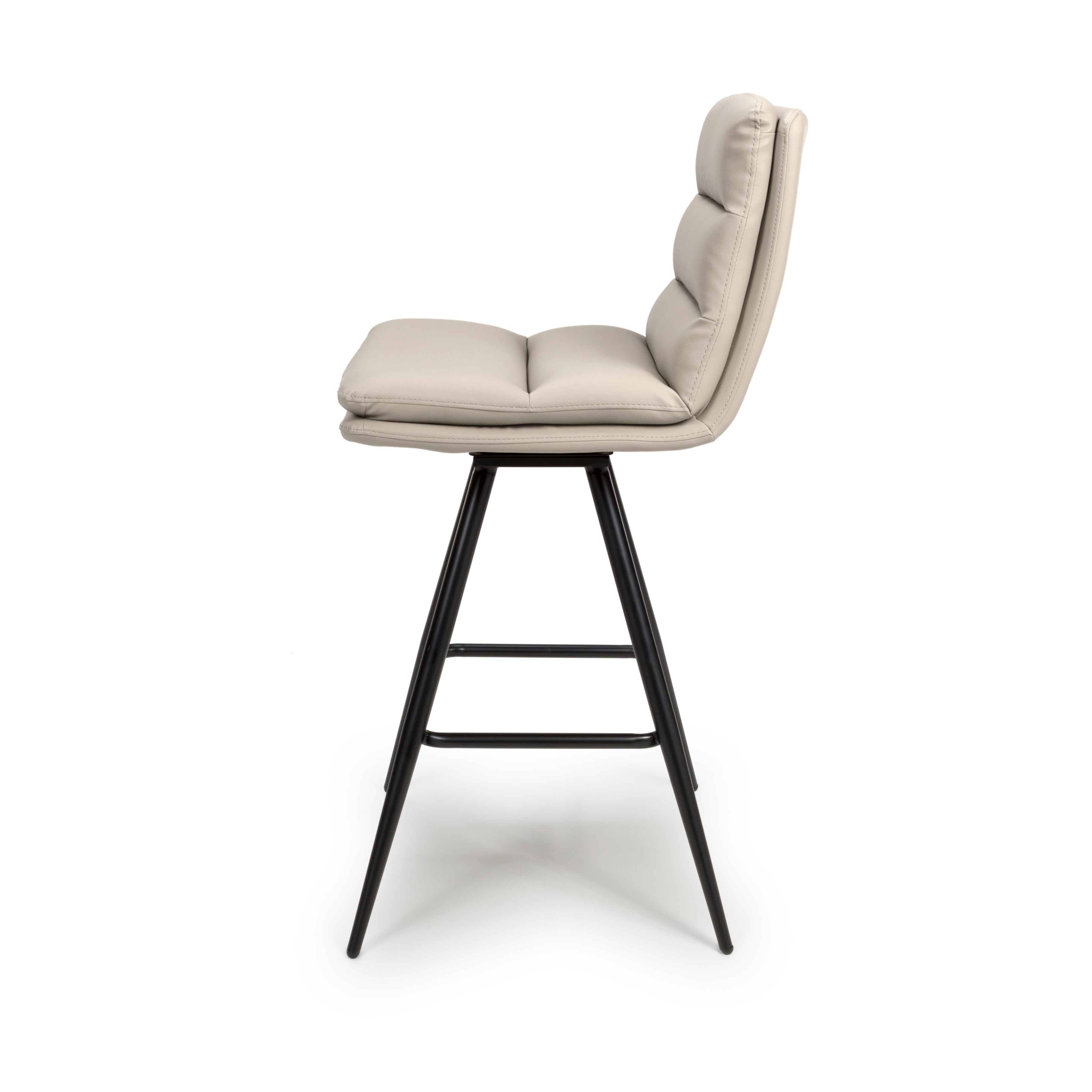 Bay Ridge Swivel Bar Stool in Taupe
