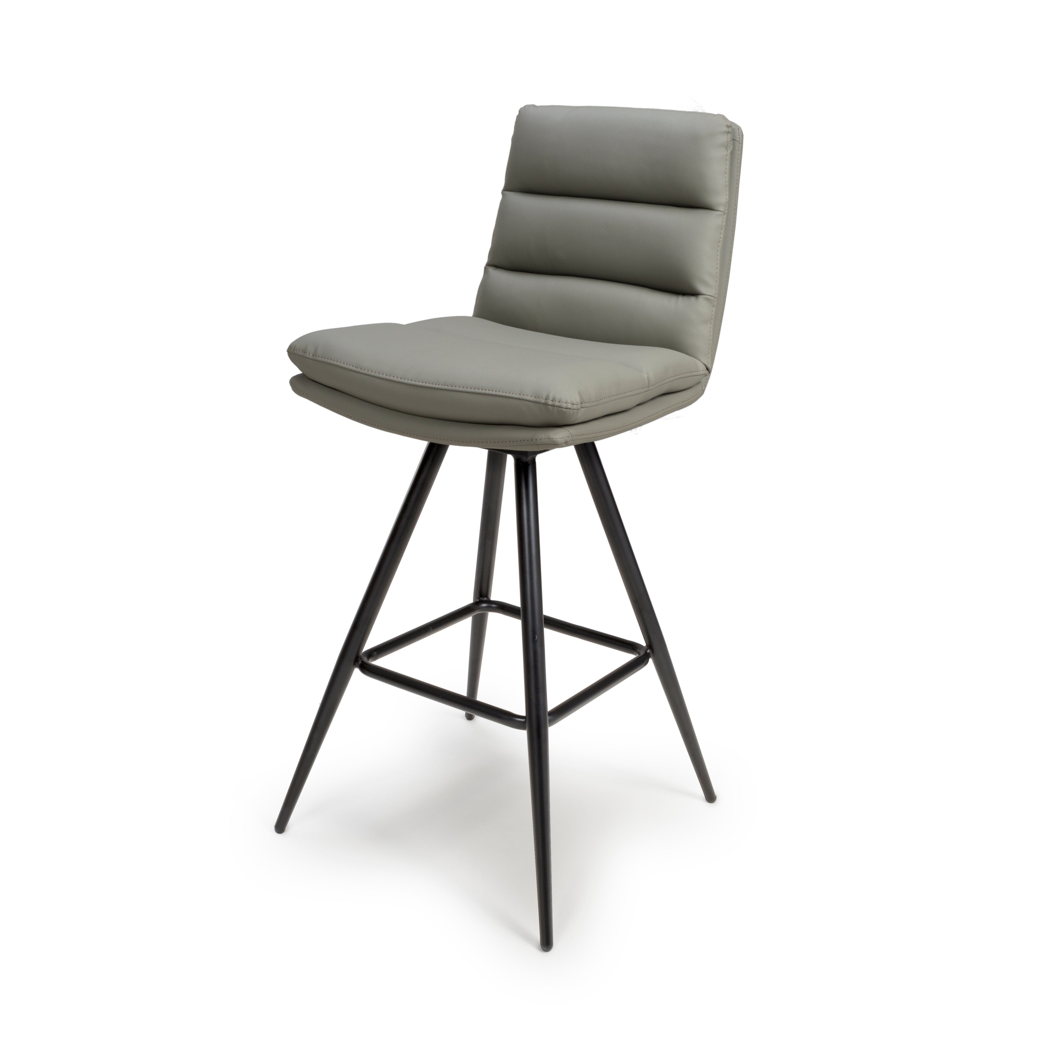 Bay Ridge Swivel Bar Stool in Truffle