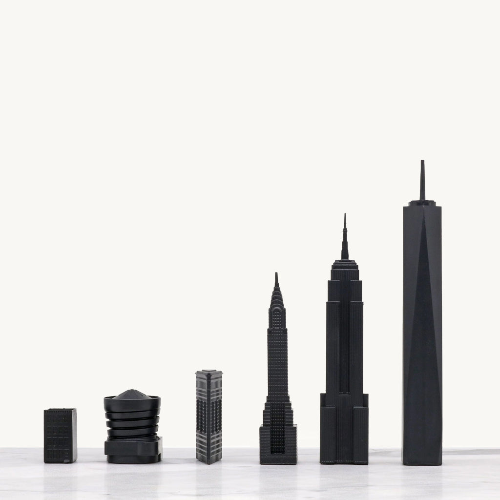 New York City Skyline Chess Set