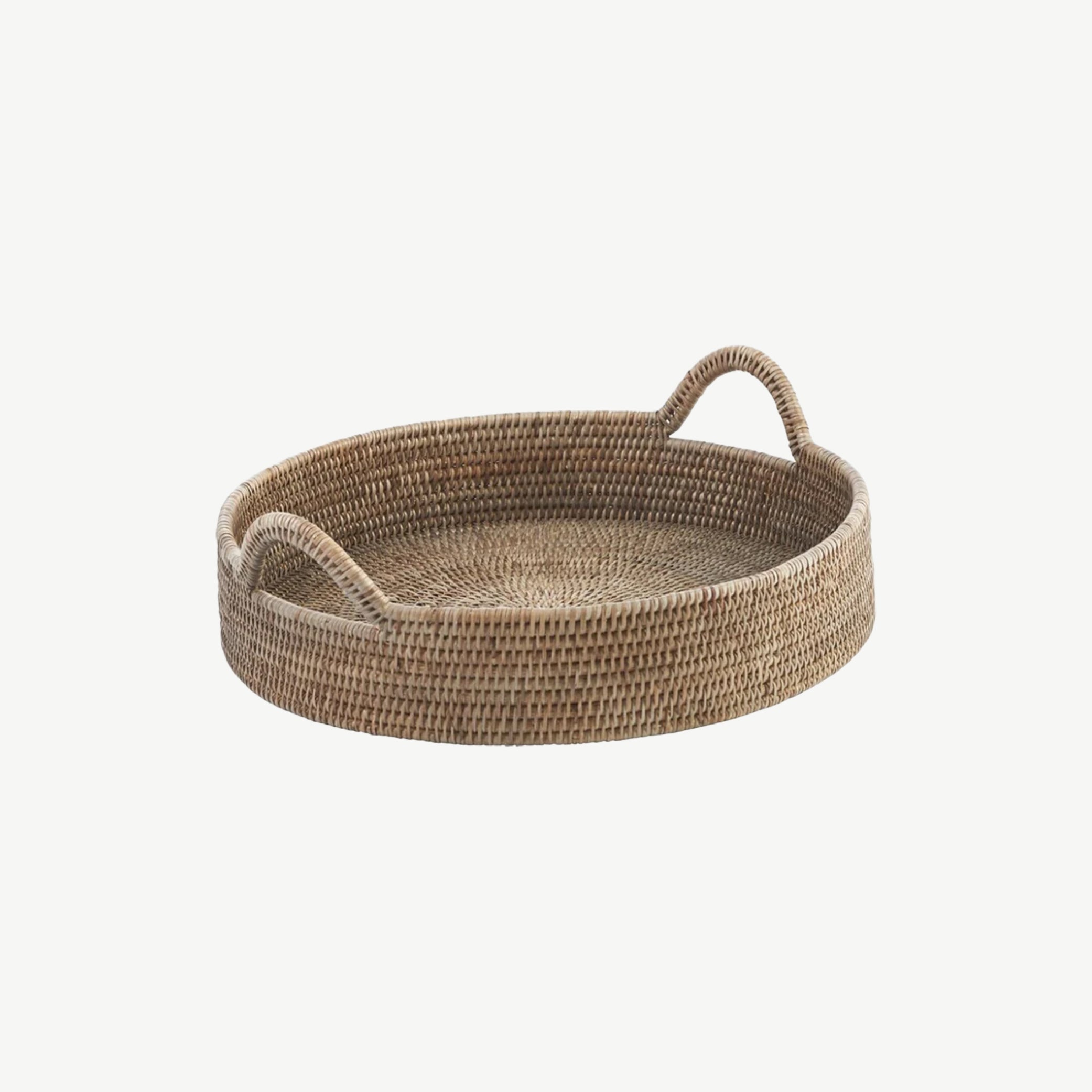 Round Woven Tray