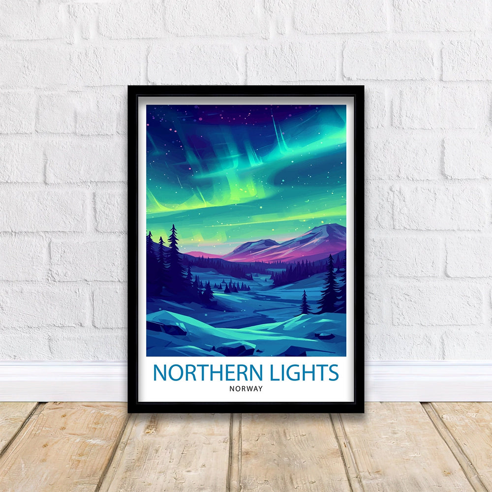 Northern Lights Poster Print
