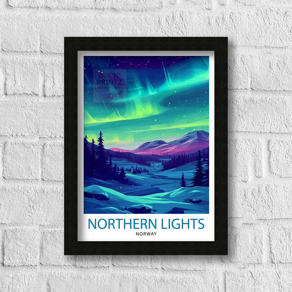Northern Lights Poster Print