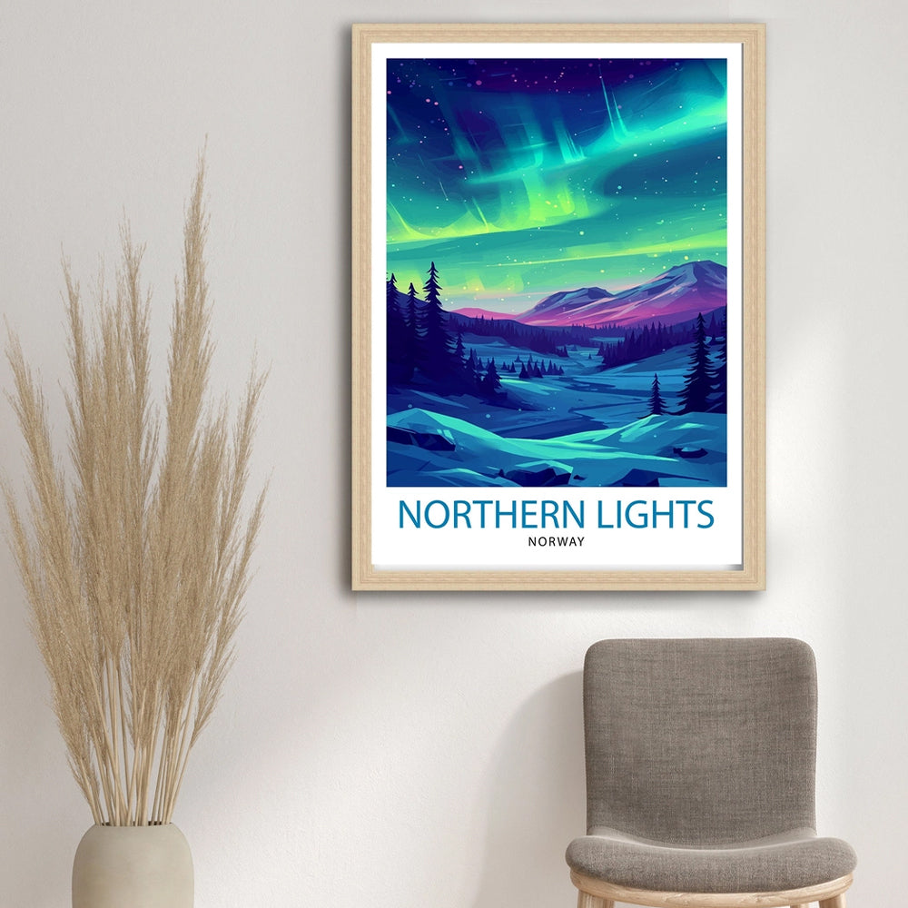 Northern Lights Poster Print