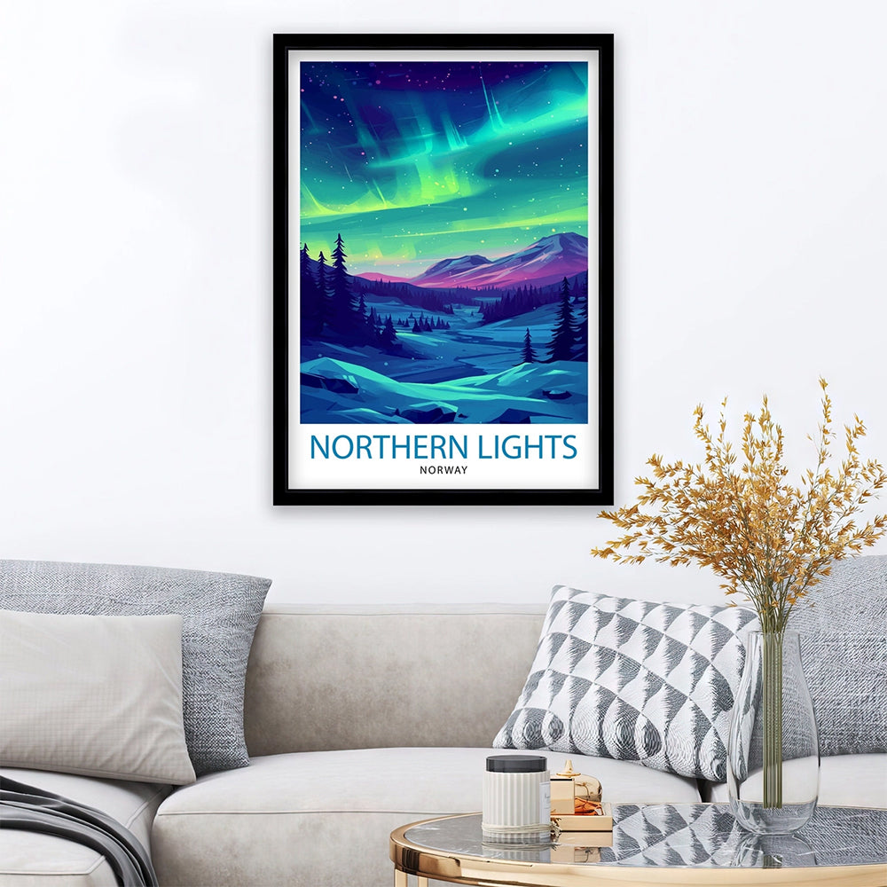Northern Lights Poster Print