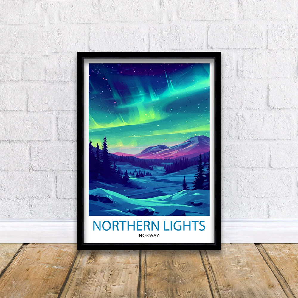 Northern Lights Poster Print