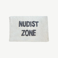 Nudist Zone Bath Mat