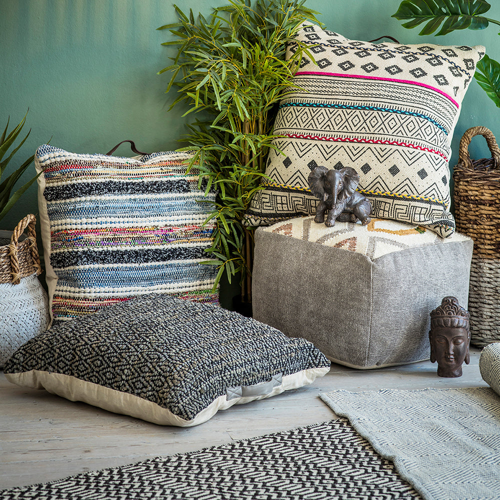 Ochre Pouffe