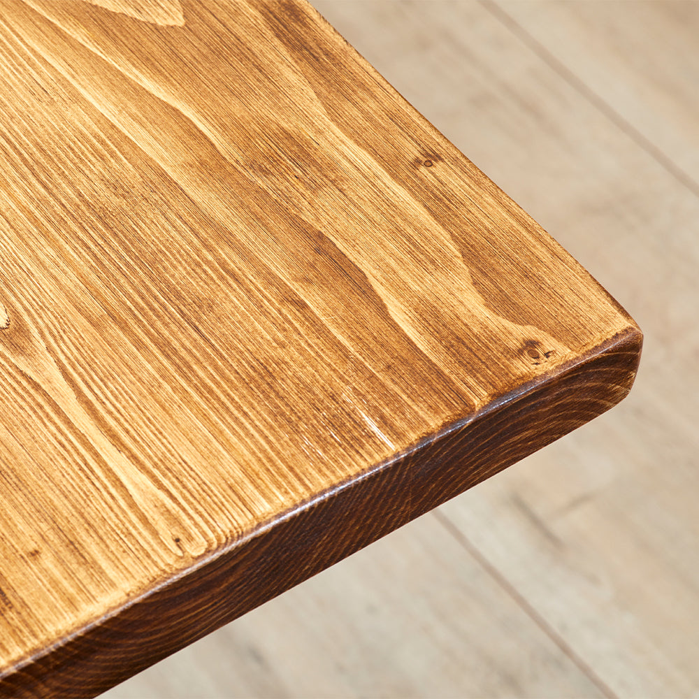 Ogre Dining Table with 6 Hudson Dining Chairs
