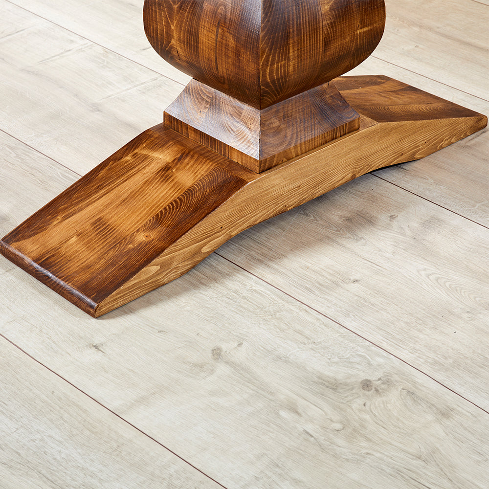 Ogre Dining Table with 6 Hudson Dining Chairs