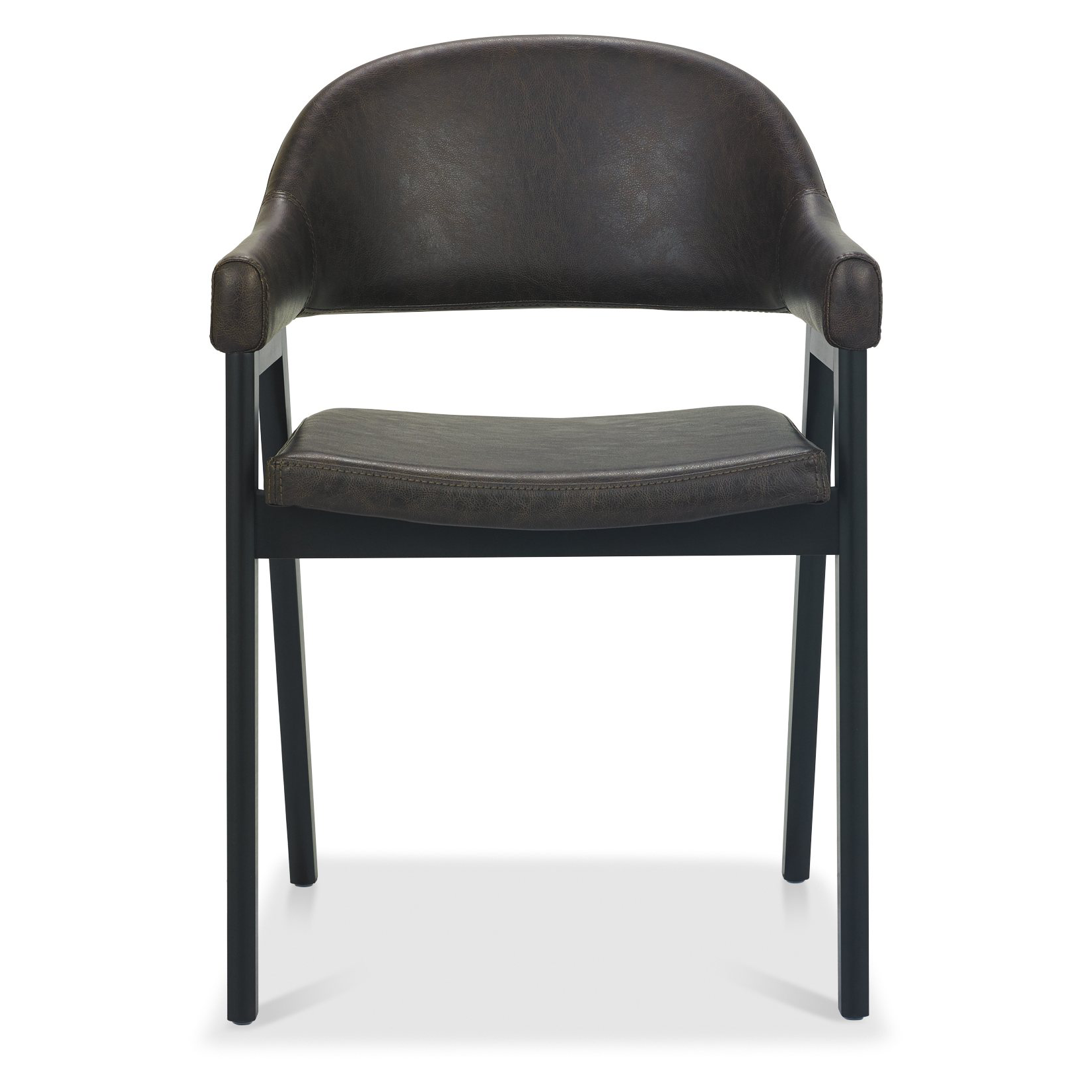 Highgate Peppercorn Armchair in Black