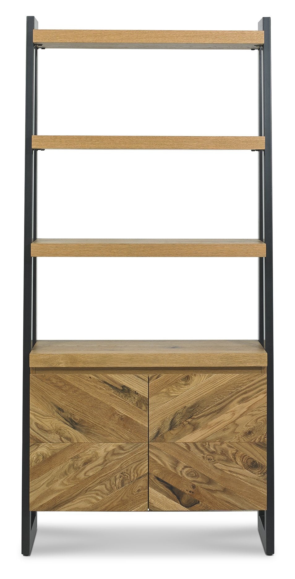 Hindon Rustic Oak Display Unit