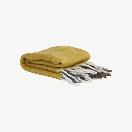 Orche & Grey Throw