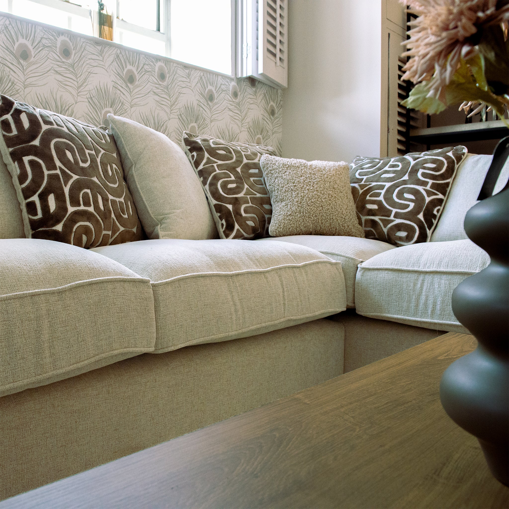 Orleans Corner Sofa with Footstool