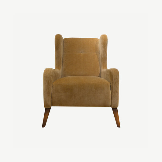 Palma Accent Chair in Chamonix-Pecan