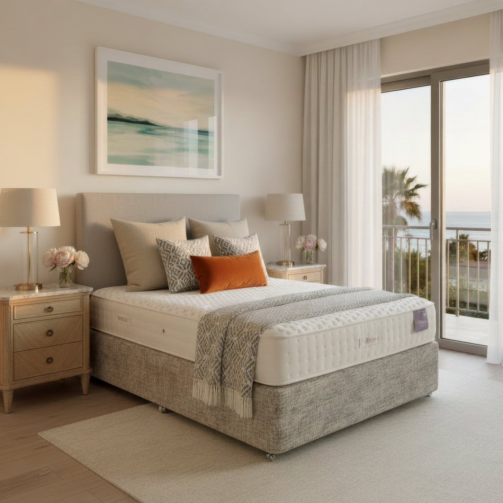 Arighi Bianchi 4 Drawer Prarie Bed in Alaska Silver