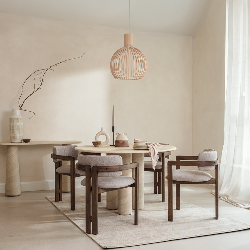 Pompeii 120cm Round Dining Table – Arighi Bianchi