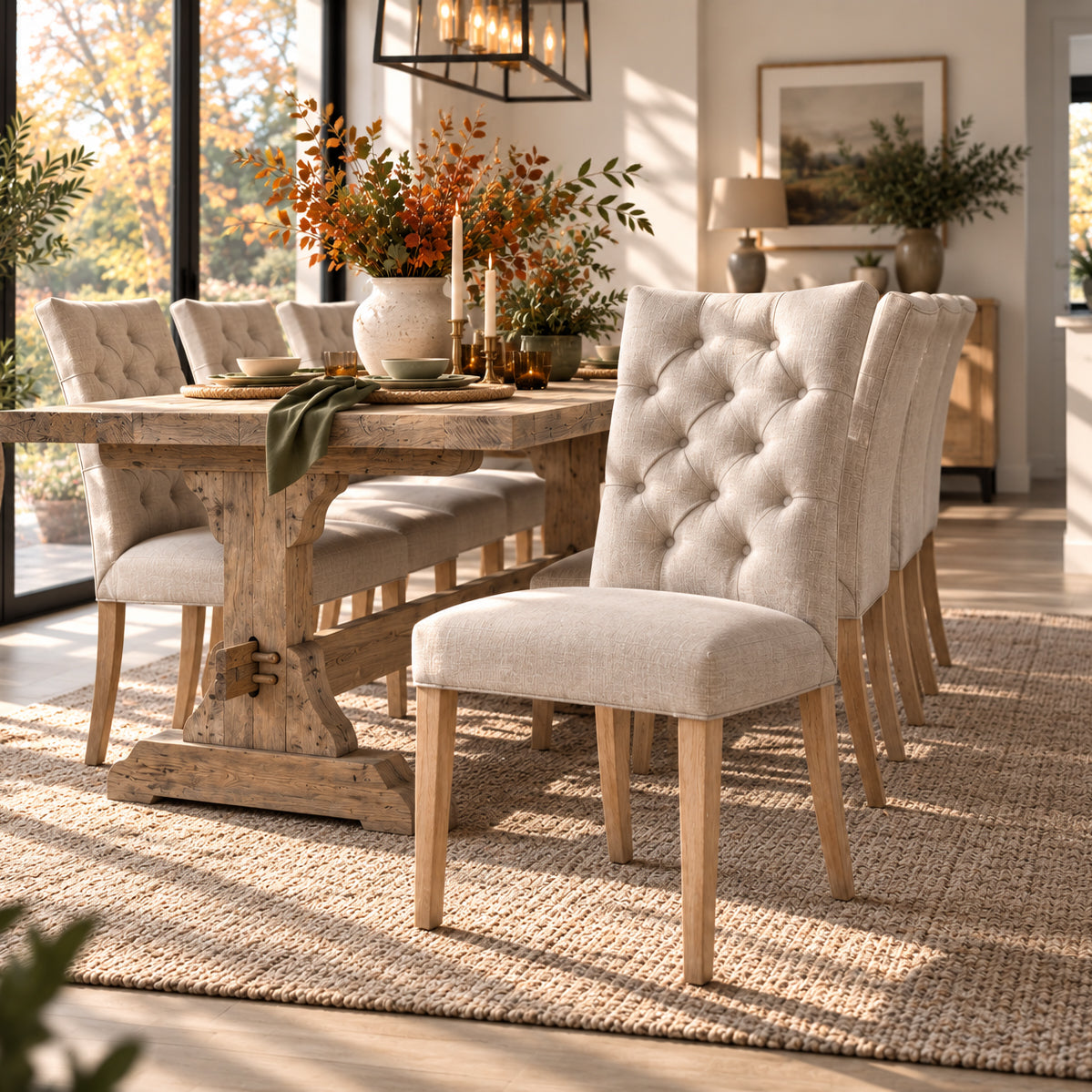 Poppy Dining Chair Cream