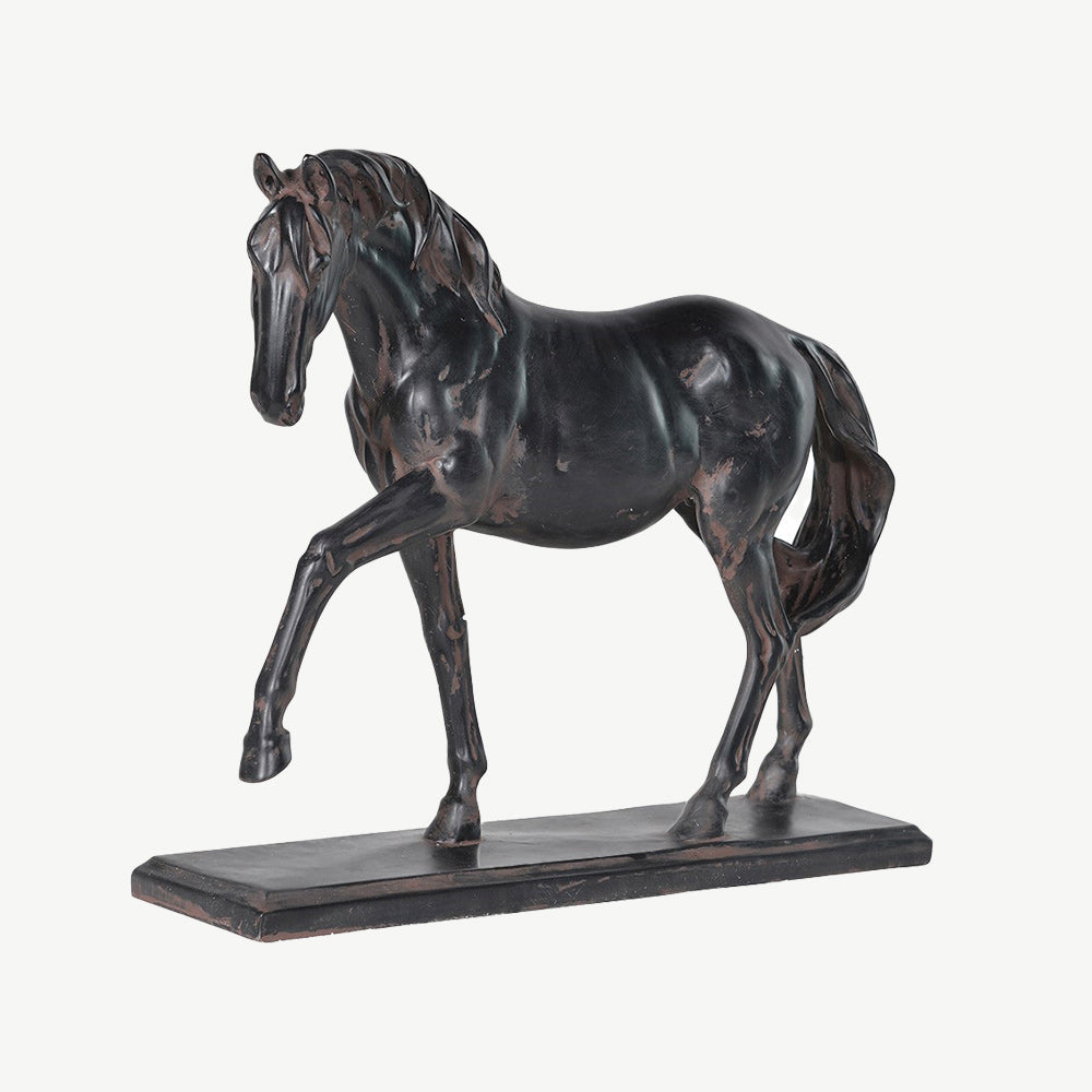 Prancing horse ornament
