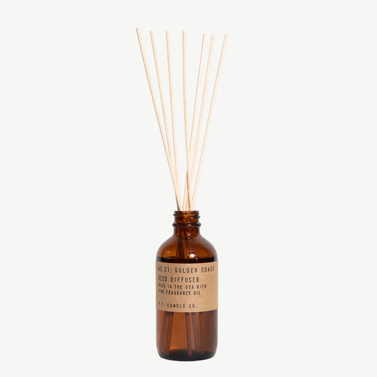 P.F. Candle & Co No.21 Golden Coast Reed Diffuser