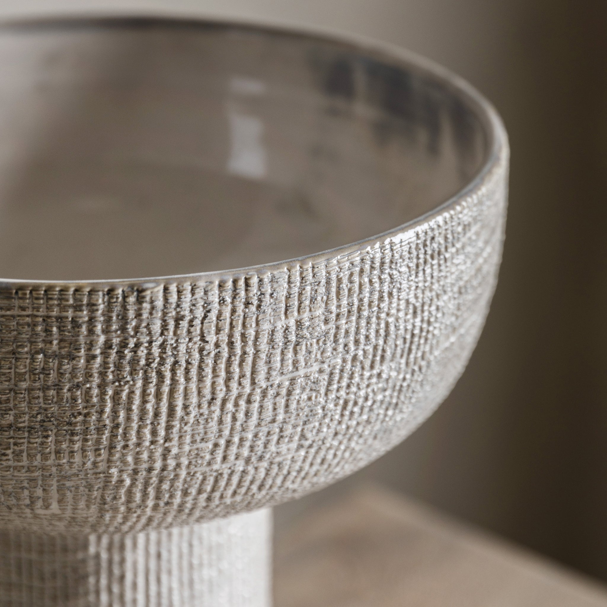 Rib Textured Vase