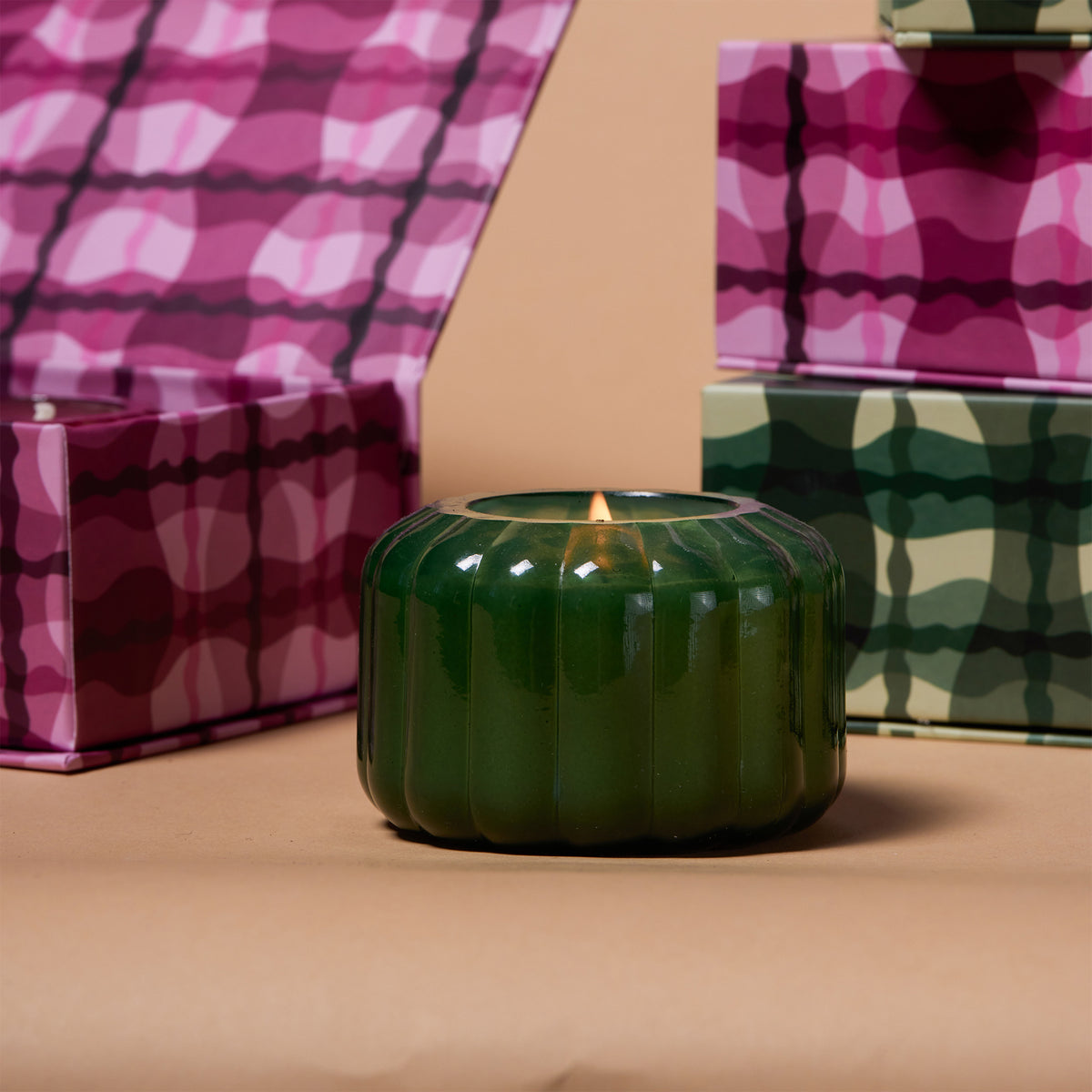Set of 2 Ripple Berry Candle Gift Set