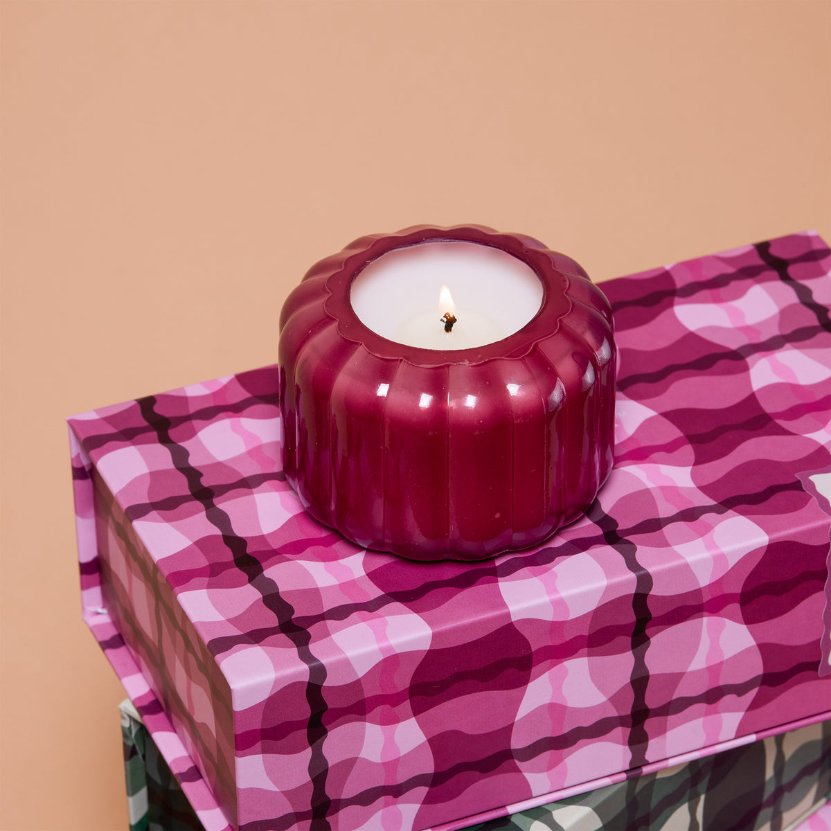 Set of 2 Ripple Berry Candle Gift Set