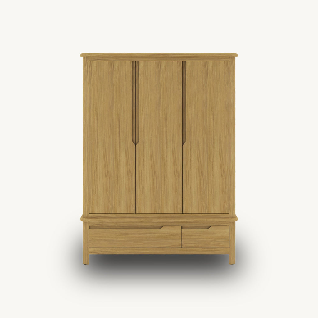 Romina Triple Wardrobe