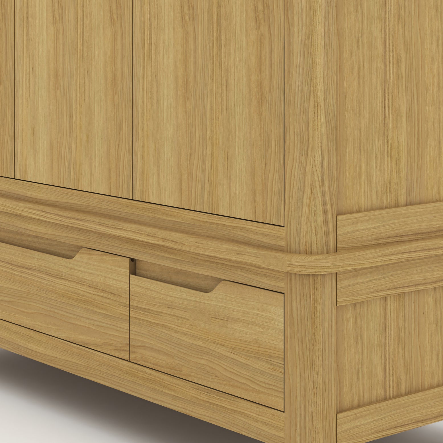 Romina Triple Wardrobe