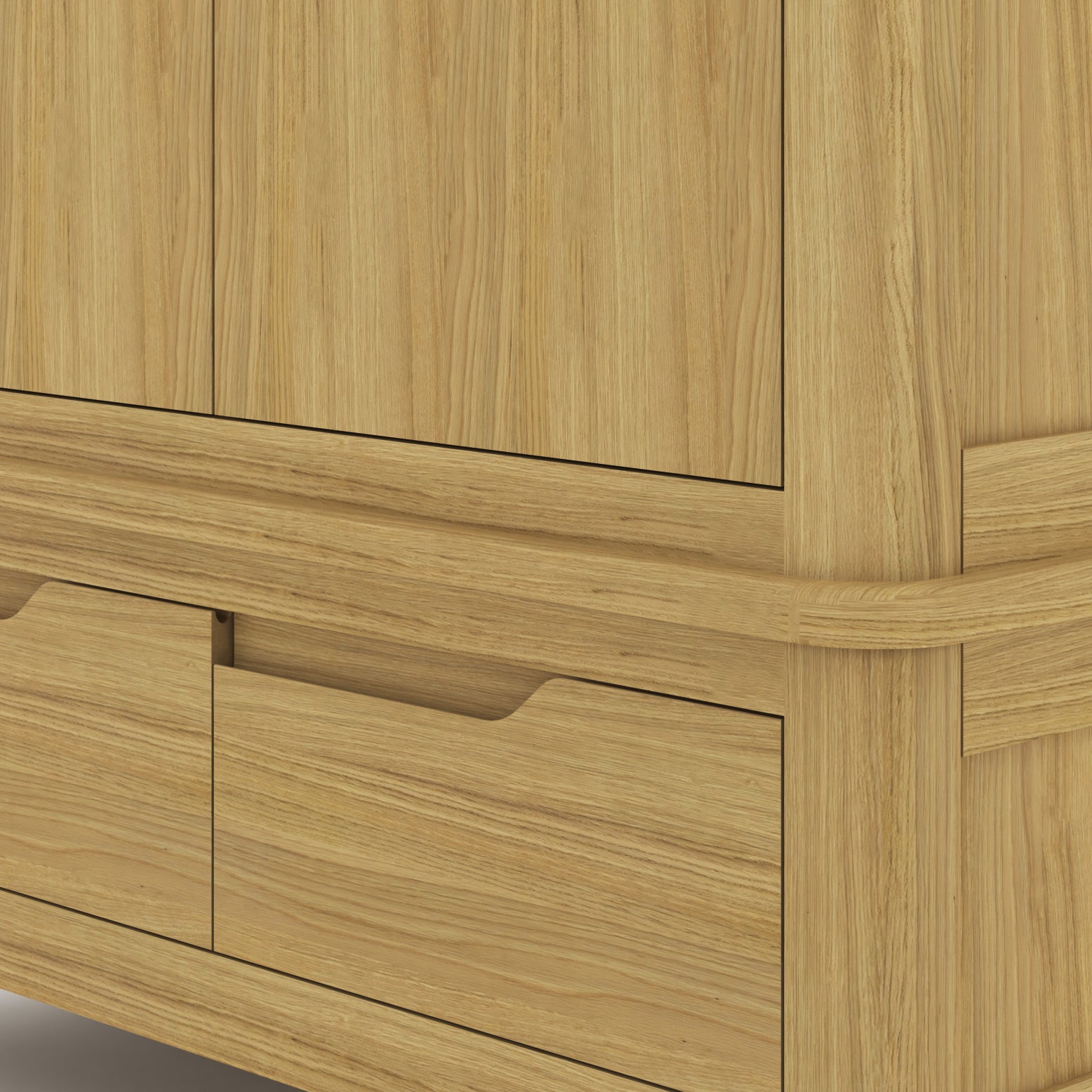 Romina Double Wardrobe