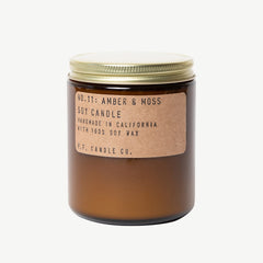 P.F. Candle & Co No.11 Amber & Moss Soy Candle