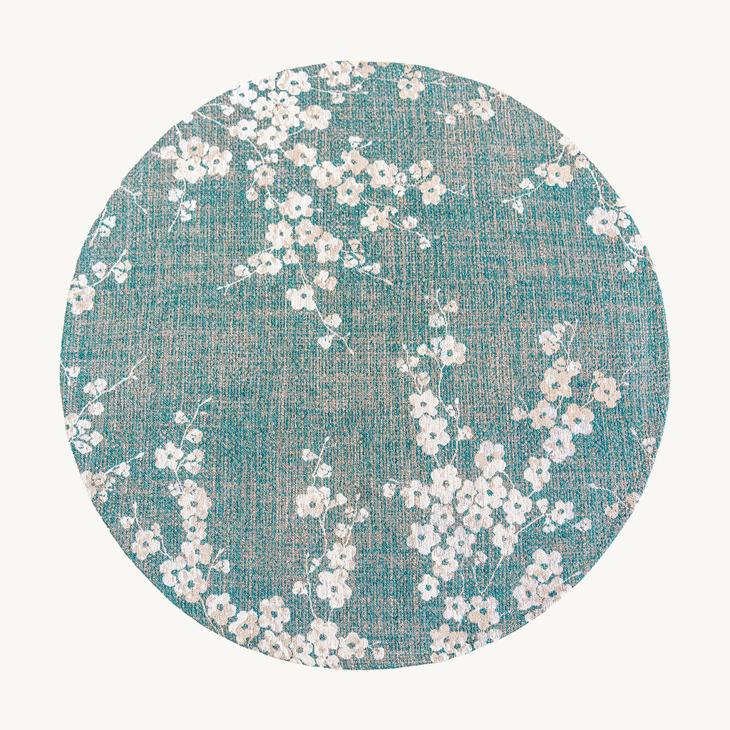 Sakura Circle Rug