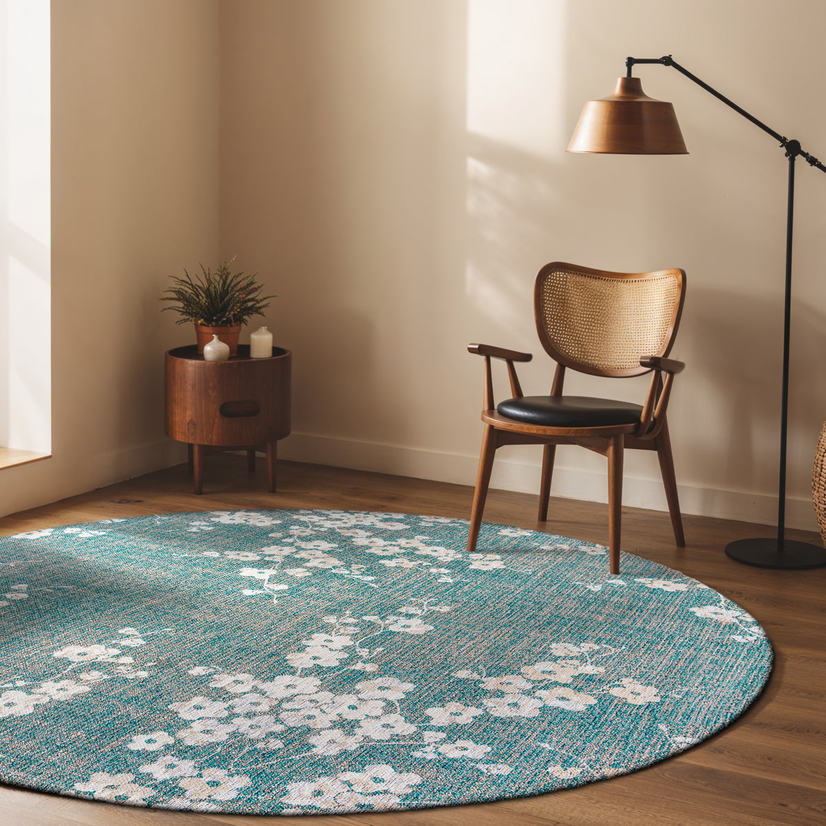Sakura Circle Rug