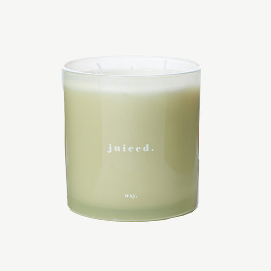 wxy. 53oz Lime Avacado & Cucumber Water Candle