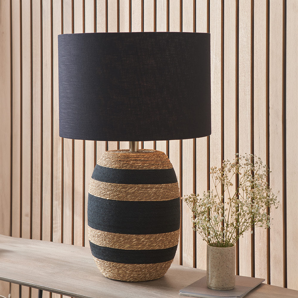 Seagrass Table Lamp